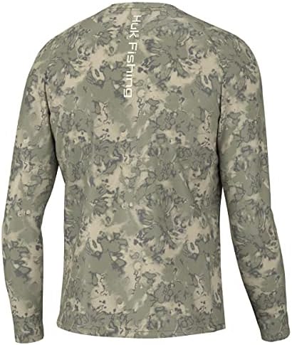 HUK Men's Pursuit Vented Long Sleeve Fishing Shirt (+30 UPF) - Image 2