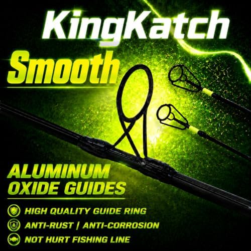Telescopic Carp & Surf Fishing Rod, Sun-Charged Glow Handle, Portable Long-Casting Pole, Medium Heavy, Saltwater & Freshwater, 8FT-10FT - Image 5