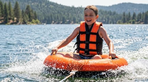 Hardcore Life Jacket Paddle Vest; Coast Guard Approved Type III PFD Life Vest Flotation Device; Jet ski, Wakeboard, Kayak; Ideal Extra Life Jacket for Your Pontoon Boat - Image 2