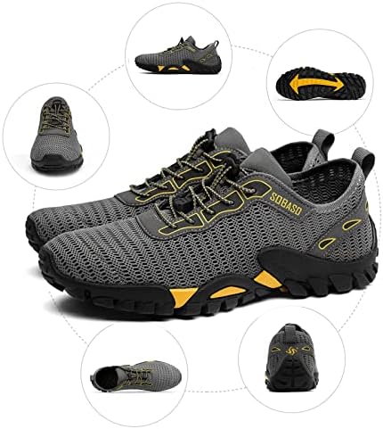 SOBASO Water Shoes Women Men Quick Drying Swim Beach Aqua Shoes for Water Sport Diving Hiking Sailing Travel - Image 7