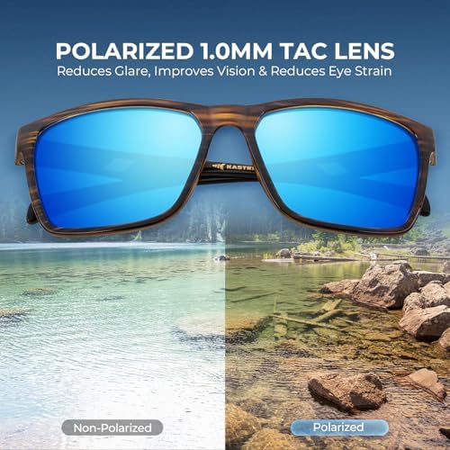 KastKing FlatRock Polarized Sport Sunglasses for Men & Women, UV Protection - Image 4