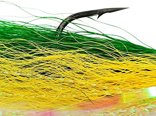 KMUCUTIE 5 pcs bucktail Jigs Saltwater or Freshwater Bait,for bass flounder fluke Striper Fishing Lure - Image 6