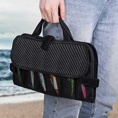 Goture Fishing Jig Bag, Portable Fishing Storage Tackle Lure Bag - Image 6