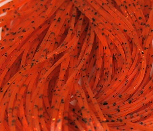 Hareline Crazy Legs Fly Tying Material – Silicone Rubber Legs for Streamers, Nymphs, Bass & Saltwater Flies by HarelineDubbin