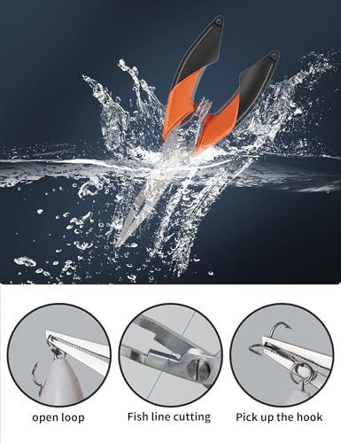 Fishing Split Ring Pliers, Stainless Steel Fishing Tool - Image 3