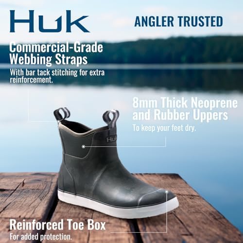 HUK mens Rogue Wave Shoe, High-performance Fishing & Deck Boot - Image 3