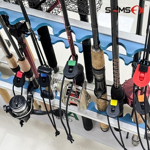SAMSFX Fishing Belt, Stretchy Fishing Rods Ties Rod Wraps - Image 5