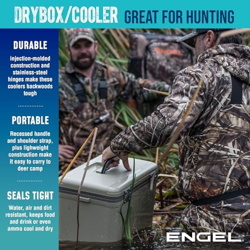 ENGEL 13qt Leak-Proof, Air Tight, Drybox Cooler and Small Hard Shell Lunchbox for Men and Women - Image 6