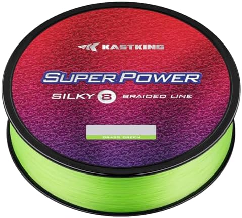 KastKing Superpower Braided Fishing Line, Abrasion Resistant Braid Line by KastKing