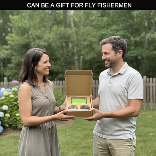 Fly Fishing Flies Assortment Kit, 42 Pieces of Dry, Wet, Nymphs, Streamers, Wooly Buggers, Terrestrials, for Trout Bass Salmon Steelhead, with Silicone Fly Box, Fly Fishermen Gift - Image 7