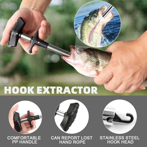 Fillet Knife Set for Beginner, Fishing Pliers Precisely, Fish Measuring Tape, Non Slip Grip Fishing Knife, Saltwater Fishing Accessories, Great Value Fishing Tackle - Image 5
