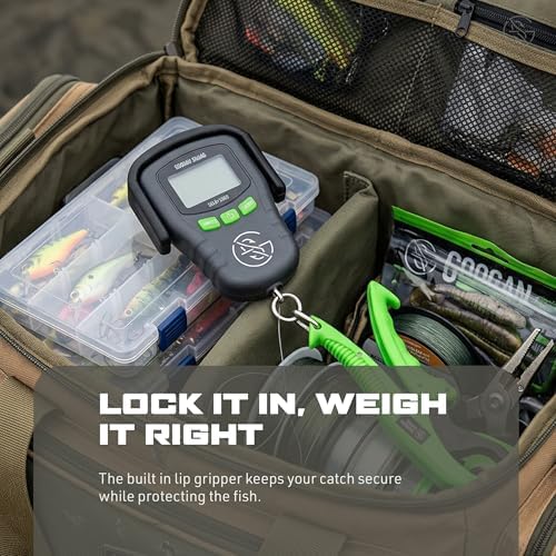 Googan Squad Digital Fish Scale with Lip Grip, 55 lb Capacity, Bright Digital Display and Batteries Included for Bass, Catfish and Saltwater Anglers - Image 4