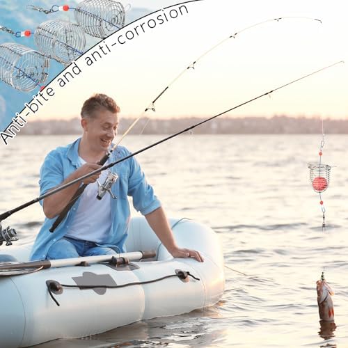 20 Pcs Carp Fishing Bait Trap Cage Stainless Steel - Image 5