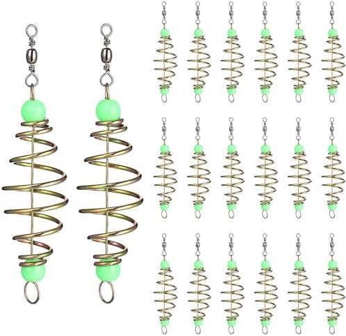 30PCS Fishing Bait Trap Cage Feeder Basket Holder Coarse Lure Feeder Carp Fishing Tackle Kit Bait Thrower, Fishing Feeder Bait Cage Lure Fish Accessories - Image 6