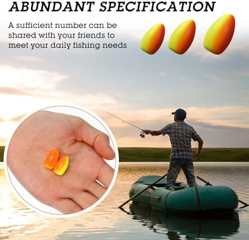 Skylety 60 Pcs Pompano rig Float Foam - Image 5
