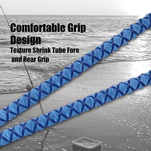 Fiblink Surf Spinning Fishing Rod Carbon Travel Surf Rod 2 Piece/3 Piece/4 Piece Spinning Fishing Rod 9'/10'/11'/12'/15' - Image 4