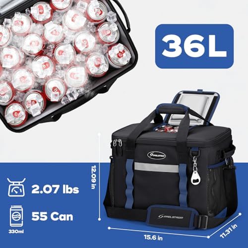 Maelstrom Soft Cooler Bag, 35/55/75 Can Beach Cooler with Flip-top Access - Image 5