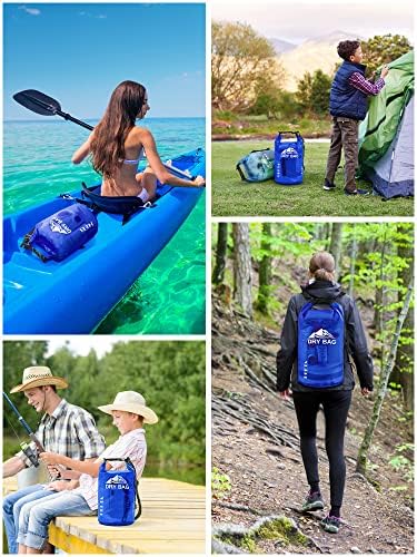 HEETA Dry Bag Waterproof Backpack with Phone Case 5L/10L/20L/30L/40L - Image 6