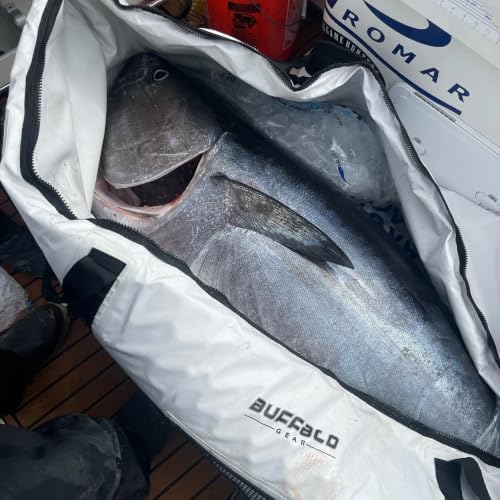 Buffalo Gear Large Fish Kill Bag, 60in 72in 90in Fish Cooler Bag Portable Tuna Bag Keep Ice-Cold and Fresh over 48H - Image 2