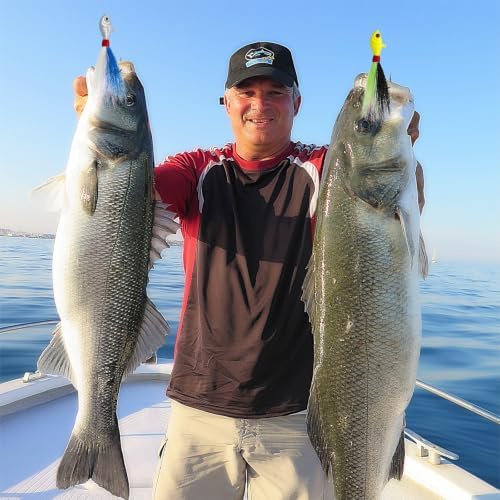 10 Pcs Bucktail Jigs Saltwater Hair Jig Fishing Lures - Image 6