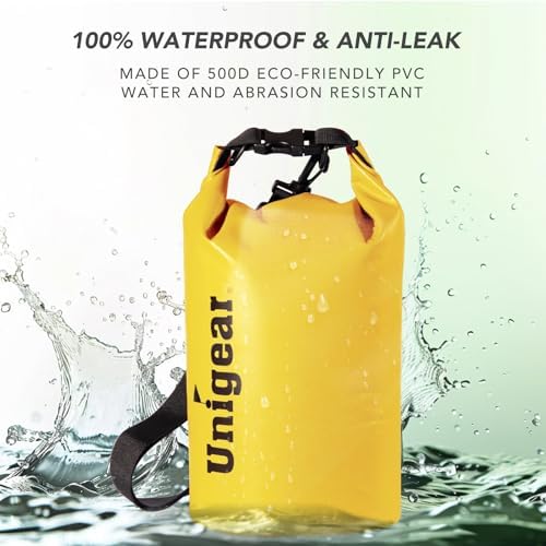 Unigear Floating Waterproof Dry Bag for Kayaking, 2L/5L/10L/20L/30L/40L - Image 2