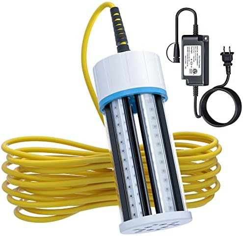 Underwater Fishing Light, Super Bright LED Fish Attractant Lamp by Tendelux