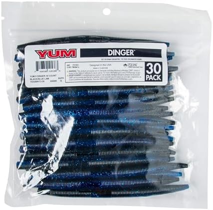 Yum Lures Dinger 5" Bulk 30-Pack by YUMBaitCo