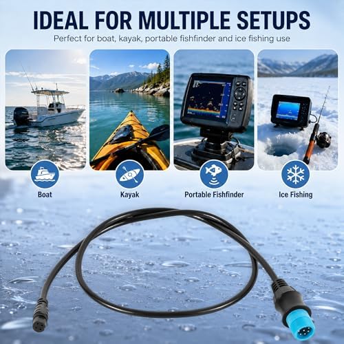 010-12719-00 8-Pin to 4-Pin Adapter Cable for Garmin ECHOMAP UHD2 - Image 6