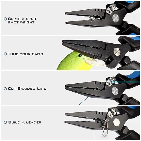 KastKing Intimidator Fishing Pliers, Saltwater Resistant Fishing Gear - Image 3