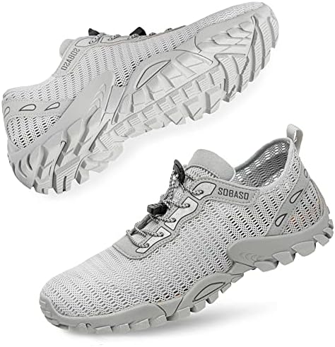 SOBASO Water Shoes Women Men Quick Drying Swim Beach Aqua Shoes for Water Sport Diving Hiking Sailing Travel by SOBASO