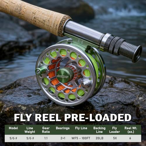 QualyQualy Fly Fishing Combo with Chest Pack, Fly Fishng Net - Image 2