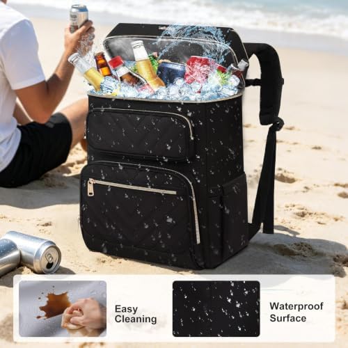 Backpack Cooler Insulated Leakproof, Soft Cooler Backpack for Beach - Image 4
