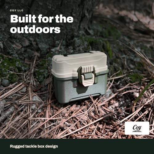 COY Fishing Tackle Box Case for AirPods Pro 2 & 1, Gift for Men, Green - Image 2