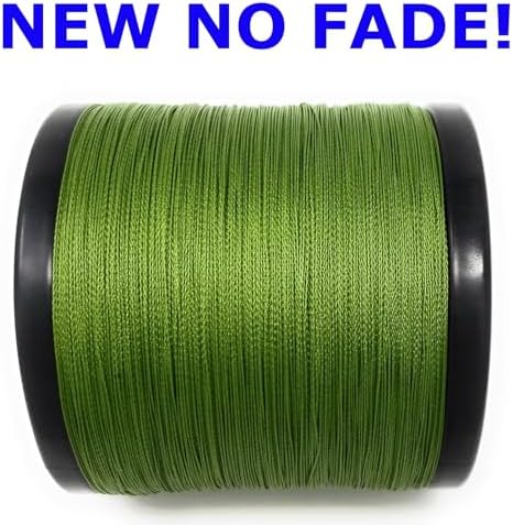 Reaction Tackle Braided Fishing Line - Pro Grade Power Performance for Saltwater or Freshwater Fish - Colored Fishing Line Braid for Extra Visibility - Image 4