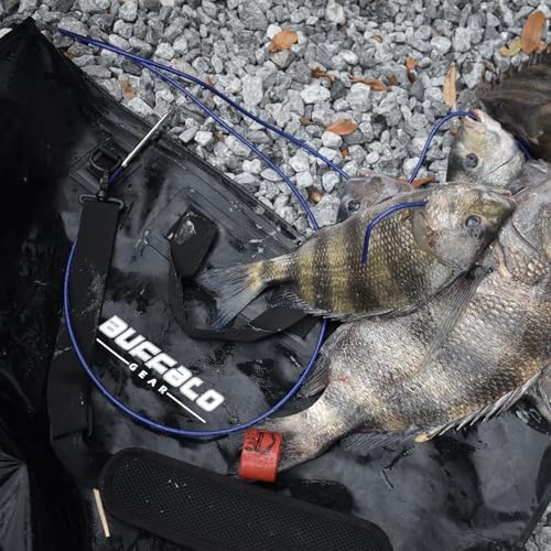 Buffalo Gear Fish Tournament Weigh in Bag for Bass Fishing, Heavy Duty Fish Bag for Caught Fish Waterproof,Leakproof,Puncture Resistant - Image 2