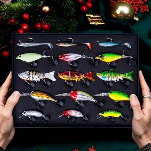 Fishing Lures Kit for Bass, 15PCS Swimbaits Crankbaits Fishing Tackle Set - Image 4