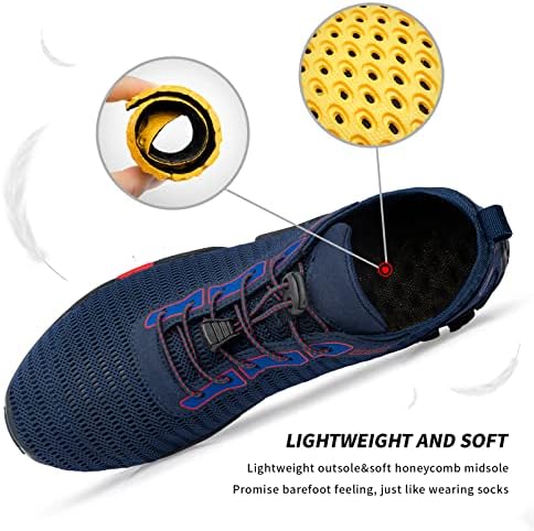 SOBASO Water Shoes Women Men Quick Drying Swim Beach Aqua Shoes for Water Sport Diving Hiking Sailing Travel - Image 4