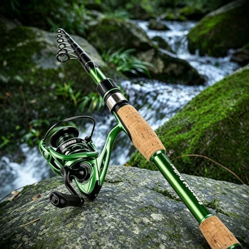 TORVEX Telescopic Fishing Rod,Travel Spinning Rod with Ceramic Guides, Stainless Steel Reel Seat, EVA Handle, Portable Collapsible for Bass Trout Catfish, Freshwater Saltwater, 6-9FT - Image 7