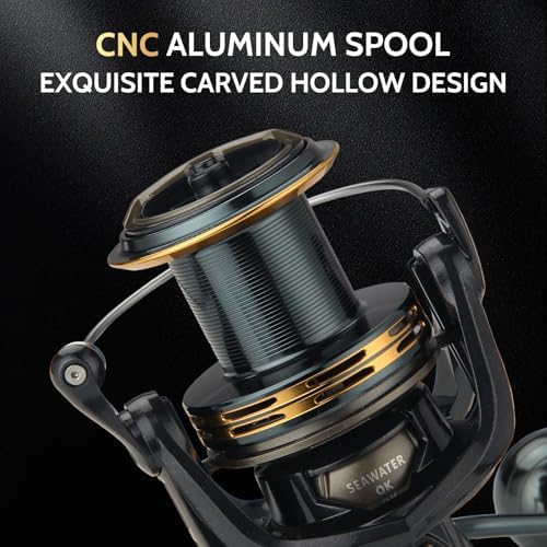 Big Game Surf Spinning Fishing Reel, 44Lbs Max Drag Saltwater Fishing Reels - Image 5
