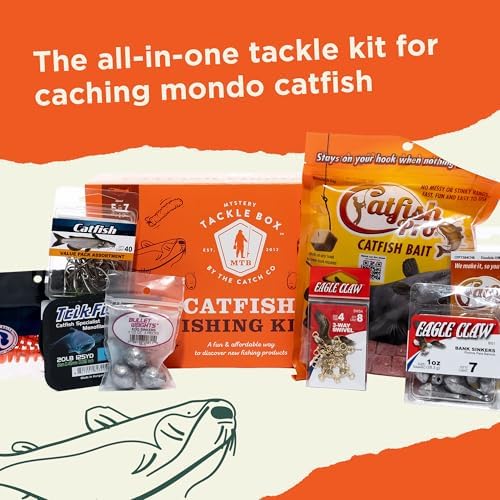 Catch Co Mystery Tackle Box Catfish Fishing Kit (5-7 Baits & Bonus Decal) - Image 2