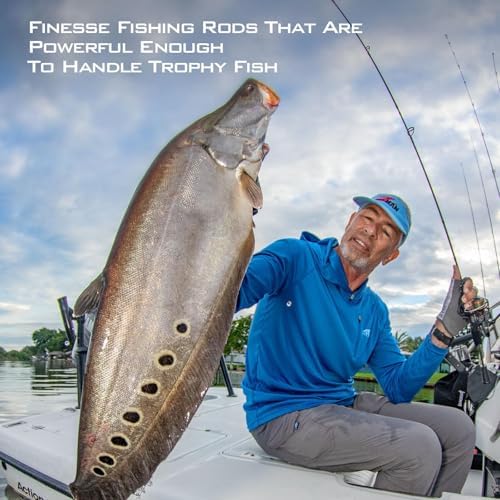KastKing Kestrel Spinning & Casting Fishing Rods, Ultralight Finesse Rods - Image 2