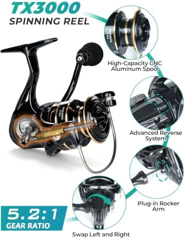 Jenseits Fishing Rods, Fishing Pole & Reel Combos for Freshwater Fishing - Image 2