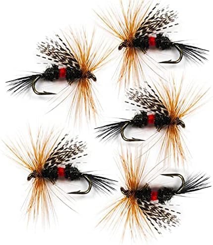 Fly Fishing Flies Kit Trout Steelhead Salmon Bass Flies Assortment 32Pcs-148pcs Include Dry Wet Flies Nymphs Streamers Maggot, Fly Lure Set - Image 4