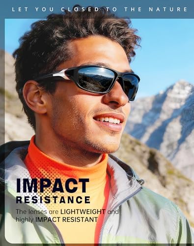 KALIYADI Sports Polarized Sunglasses Men UV400 Protection for Fishing Driving Cycling - Image 3