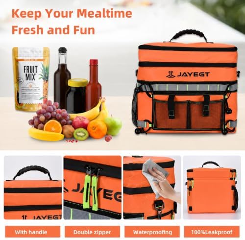 Kayak Cooler Behind Seat - Waterproof Cooler Bag Compatible with Lawn-Chair Seat Kayak，Kayak Accessories Camping Cooler, Portable Ice Chest for Fishing, Beach, Travel,Picnic, Cooler Leak-Proof - Image 7