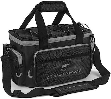 Calamus TB61 Fishing Tackle Bag, Fishing Gear, Gifts for Angler, Black by Calamus
