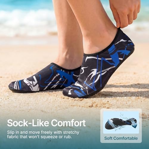 Water Shoes for Women Men Quick-Dry Aqua Socks Swim Beach Outfits Barefoot - Image 4