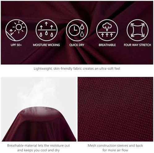 BASSDASH Fishing T Shirts for Men UV Sun Protection UPF 50+ Long Sleeve Tee T-Shirt - Image 5