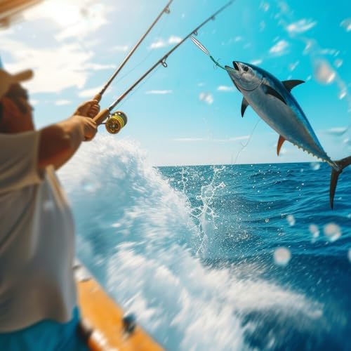 6 Pcs 2oz A17 Diamond Jigs Saltwater Fishing Lures Flat Metal Jigging Spoon Baits for Surf Fishing Bottom Bouncing Sinking Casting Vertical Ocean Lures for Bluefish Striper Tuna Freshwater - Image 7
