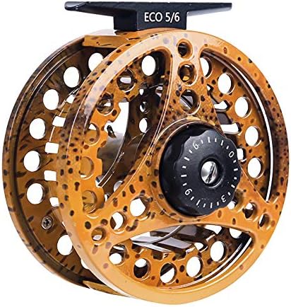 M MAXIMUMCATCH Maxcatch ECO Large Arbor Fly Fishing Reel (3/4wt 5/6wt 7/8wt) and Pre-Loaded Fly Reel with Line Combo - Image 2
